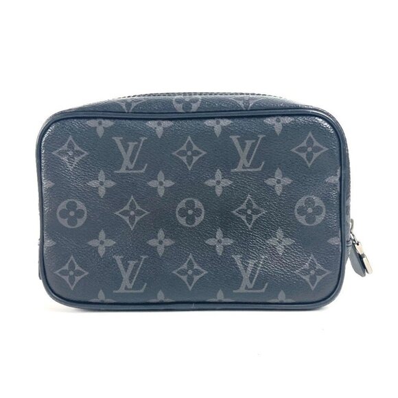 LOUIS VUITTON M43384 MonogramEclipse Trousse Toilette PM Clutch Bag Pouch - Picture 2 of 13